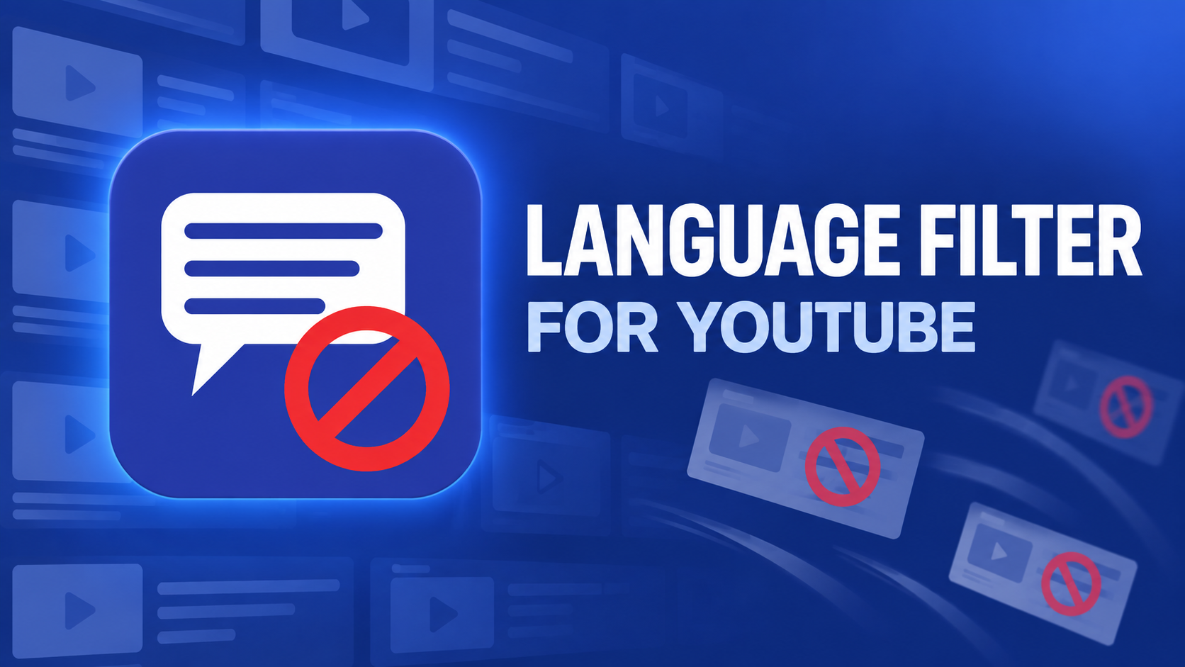 Language Filter for YouTube project preview